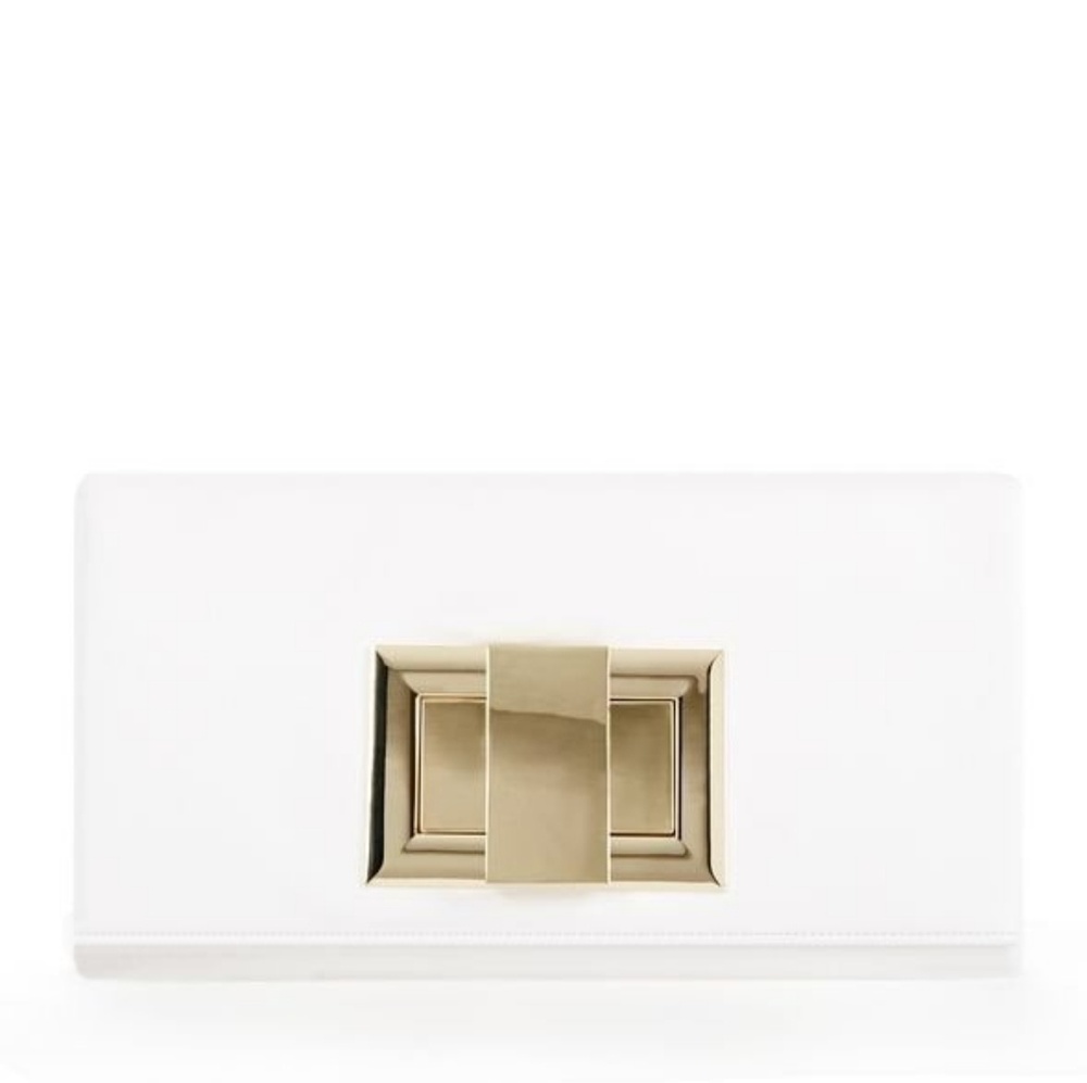 Justfab Radley White Oversized Clutch (NWOT)